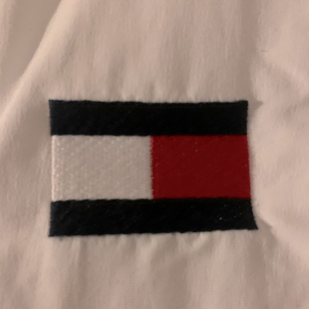 Tommy Hilfiger White Windbreaker